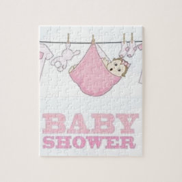 QUEBRA-CABEÇA DECORAÇÃO DOS ARTIGOS DO PARTIDO DO BEBÉ