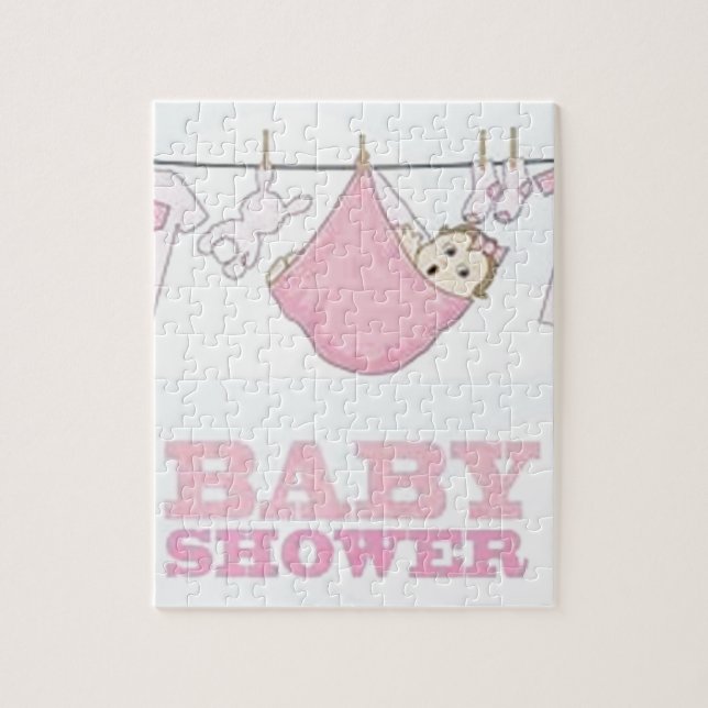 QUEBRA-CABEÇA DECORAÇÃO DOS ARTIGOS DO PARTIDO DO BEBÉ (Vertical)