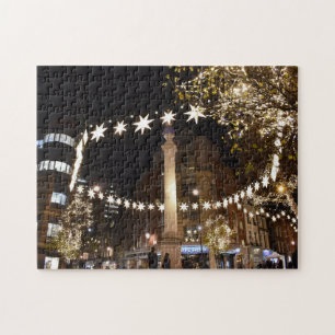 Quebra-cabeça Decorações de Natal, Sete Discagens, Londres, Rein
