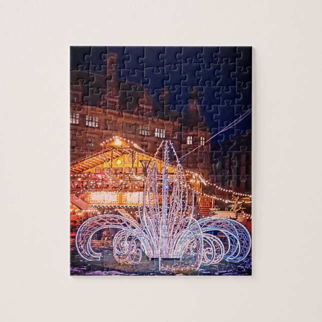 Quebra-cabeça Decorações, em frente à Câmara (Vertical)