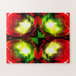 Quebra-cabeça Decorative Christmas globes art