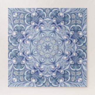Quebra-cabeça Decorativo Azul