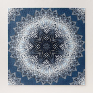 Quebra-cabeça Decorativo Azul