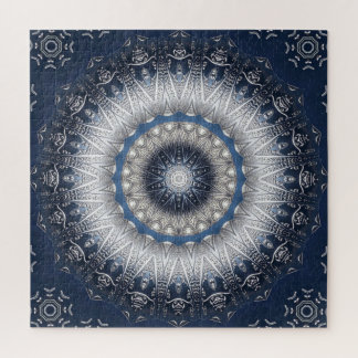 Quebra-cabeça Decorativo Azul