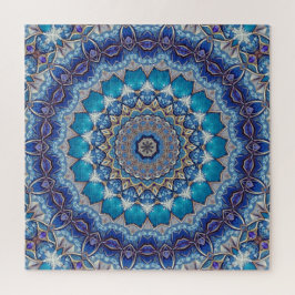 Quebra-cabeça Decorativo Azul