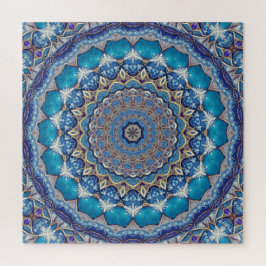 Quebra-cabeça Decorativo Azul