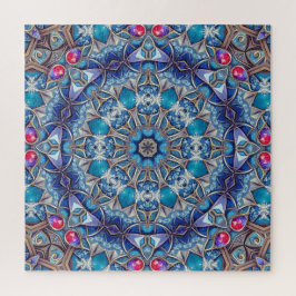 Quebra-cabeça Decorativo Azul