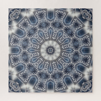 Quebra-cabeça Decorativo Azul