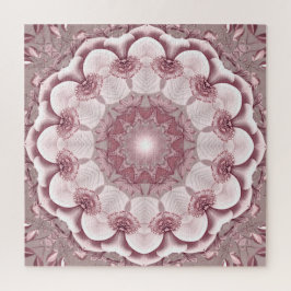 Quebra-cabeça Decorativo Rosa