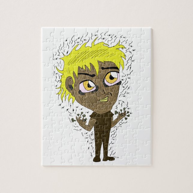 Quebra-cabeça Dedos Pum Chibi (Vertical)