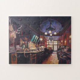 Quebra-cabeça Deer Pub - Cena Típica De Bar Na Irlanda