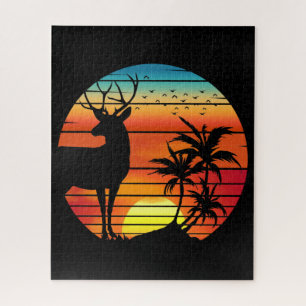 QUEBRA-CABEÇA DEER RETRO HUNTER GIFT 