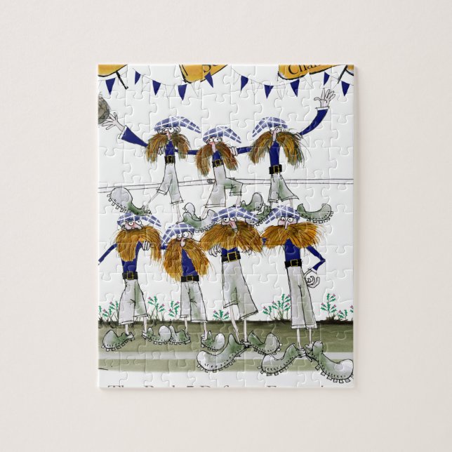 Quebra-cabeça defensores escoceses (Vertical)