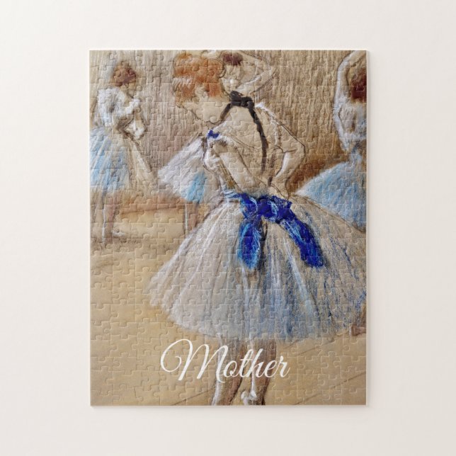 Quebra-cabeça Degas Dancer With Blue Ribbon  (Vertical)