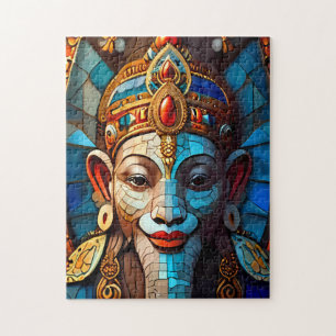 Quebra-cabeça Deidade de Deus Indiano Ganesh