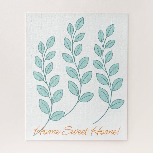 Quebra-cabeça deixam sua casa doce (Vertical)