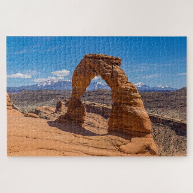 Quebra-cabeça Delicate Arch, Utah Jigsaw Puzzle (Horizontal)