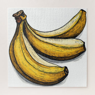 Quebra-cabeça Deliciosa Banana Bonita