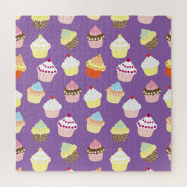 Quebra-cabeça Deliciosos Cupcakes de aniversário decorados