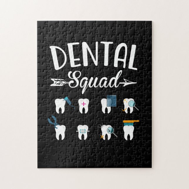 Quebra-cabeça Dental Squad Dentist Dental Student (Vertical)