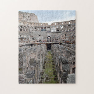 Quebra-cabeça Dentro do Colosseum - a Roma - 11x14 - 252 PCes
