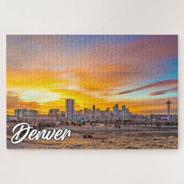 Quebra-cabeça Denver, Colorado, Estados Unidos (Horizontal)