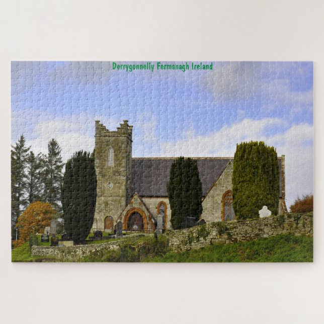 Quebra-cabeça Derrygonnelly Fermanagh Irlanda (Horizontal)