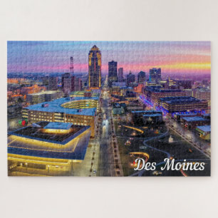 Quebra-cabeça Des Moines, Iowa, Estados Unidos