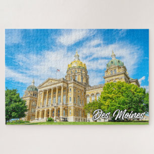 Quebra-cabeça Des Moines, Iowa, EUA