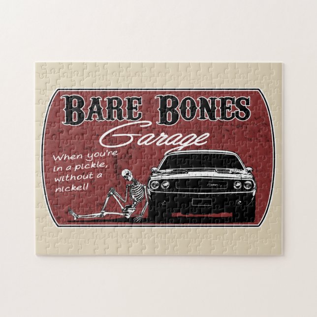 Quebra-cabeça Desafiador Bare Bones (Horizontal)