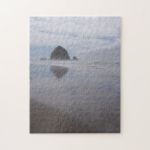 Quebra-cabeça Desafiando a foto de Haystack Rock Oregon