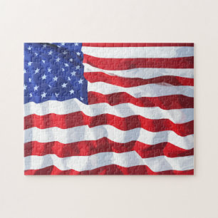Quebra-cabeça Desafiando Estrelas E Stripes Americanas