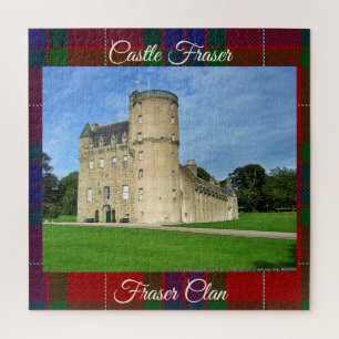 Quebra-cabeça Desafiando o Castelo Escocês Fraser Clan Quebra-ca