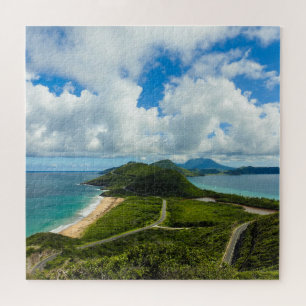 Quebra-cabeça Desafie-se com uma Rua. Kitts & Nevis Quebra-cabe
