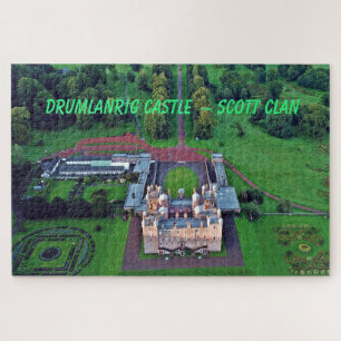 Quebra-cabeça Desafio do Castelo Drumlanrig de Scott Clan