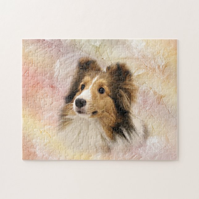 Quebra-cabeça Desativar Sheltie (Horizontal)