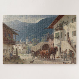 Quebra-cabeça Descanso em frente à Inn - Désiré Thomassin