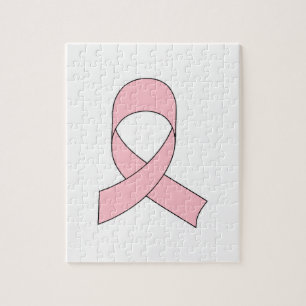 Quebra-cabeça Desenho da Fita Rosa