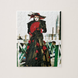 Quebra-cabeça Desenho de Geisha Kabuki