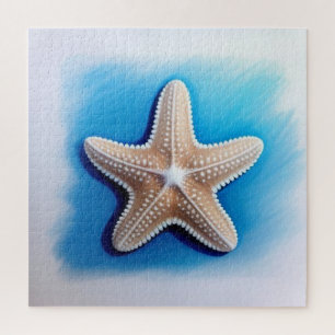 Quebra-cabeça Desenho de giz de Estrela-do-Mar
