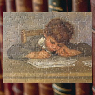 Quebra-cabeça Desenho de Jean por Pierre Renoir, Arte Fino Antig