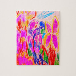 Quebra-cabeça Desenho de papagaio