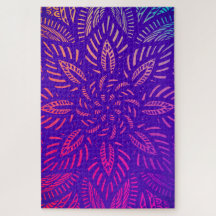 Desenho Vibrante de Mandala