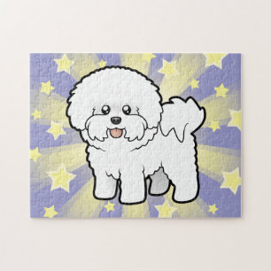 Quebra-cabeça Desenhos animados Bichon Frise