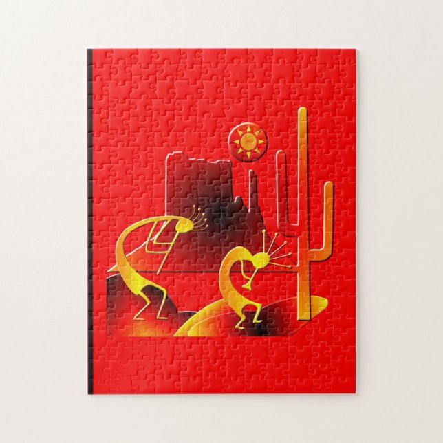 Quebra-cabeça Desert Kokopelli (Vertical)