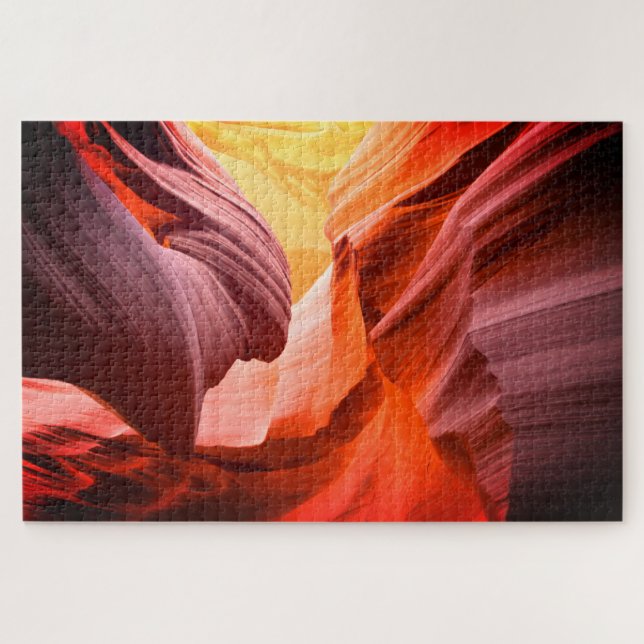 Quebra-cabeça Desert Slot Canyon ou a sua foto (Horizontal)