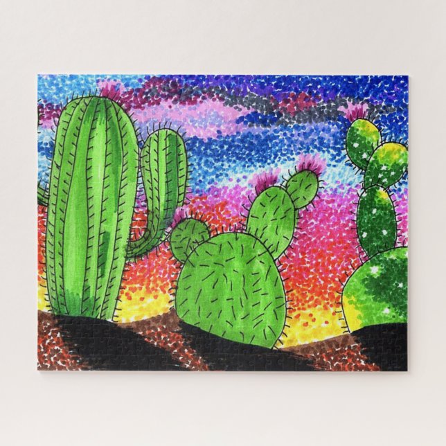 Quebra-cabeça - Desert Sunset (Horizontal)