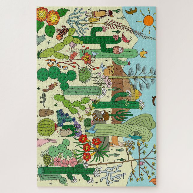 Quebra-cabeça Deserto de arizona (Vertical)