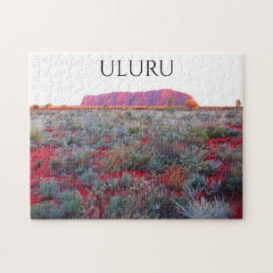 Quebra-cabeça deserto vermelho uluru