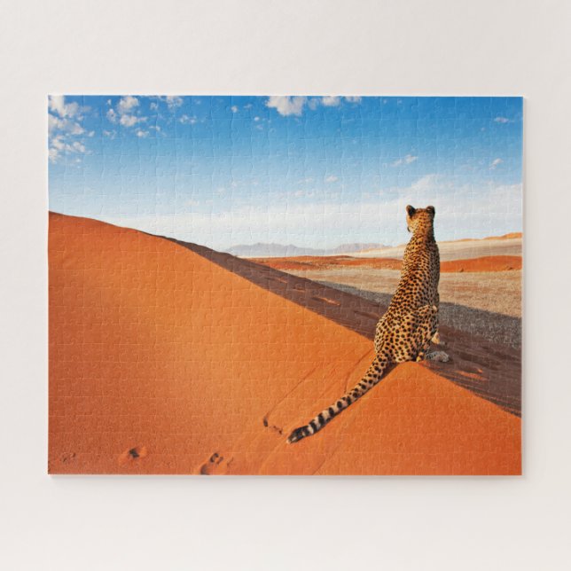 Quebra-cabeça Desertos | Deserto Cheetah Savannah (Horizontal)
